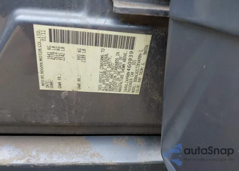 2011 Nissan Altima 2.5 S from USA, damaged, VIN 1N4AL2AP6BN460939